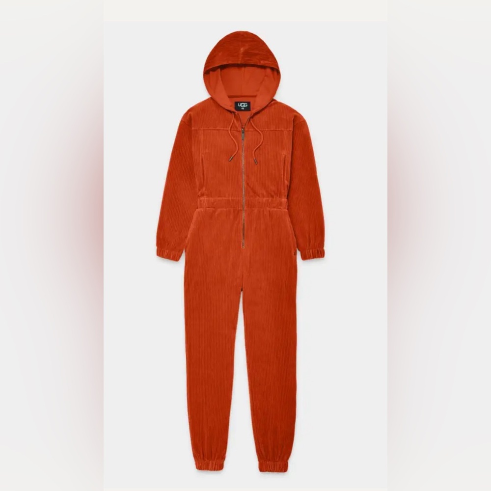 Ugg corduroy hooded jumpsuit